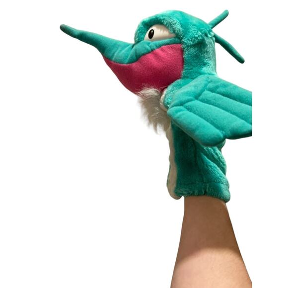 Pocahontas Hummingbird Plush Puppet Flit Mattel Vintage Original 1995 Disney - Picture 8 of 9
